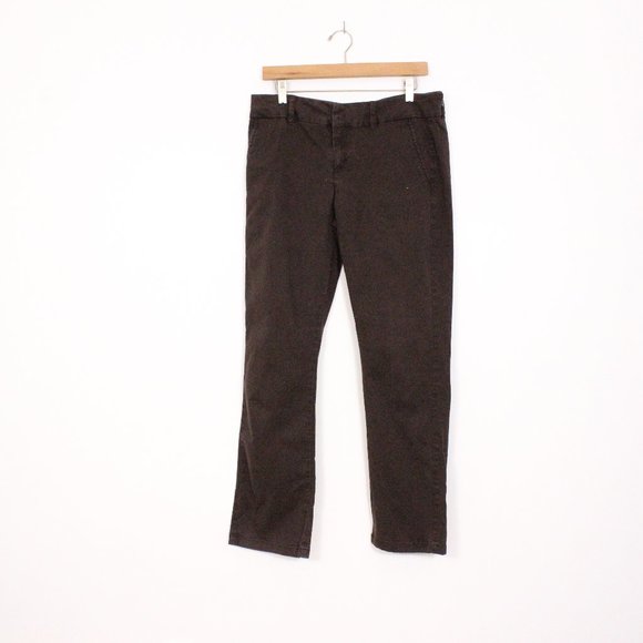 *Denver Hayes Mia Brown Mid Rise Chinos - Picture 2 of 6